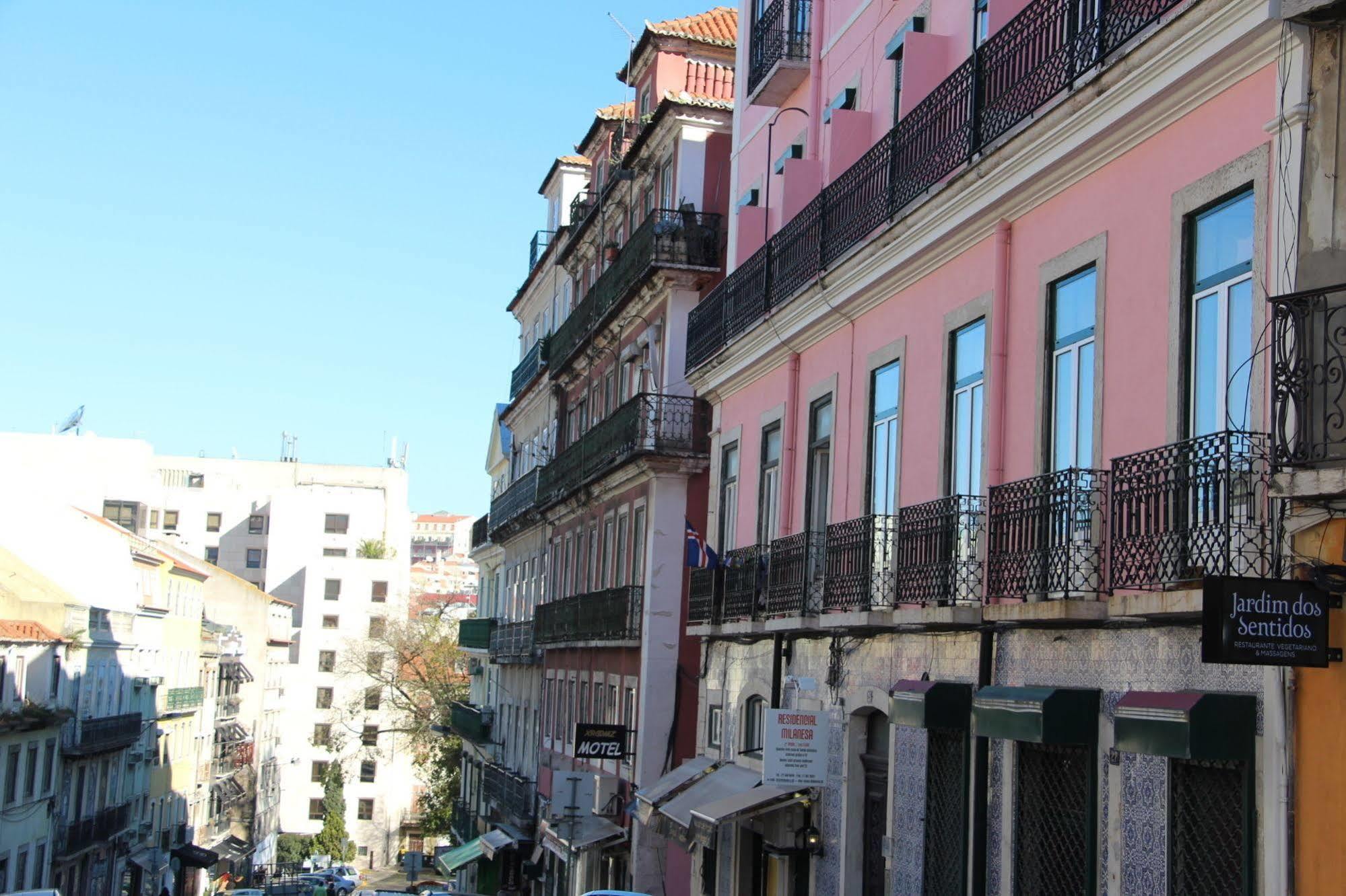 Milanesa Hotel Lisbon Bagian luar foto